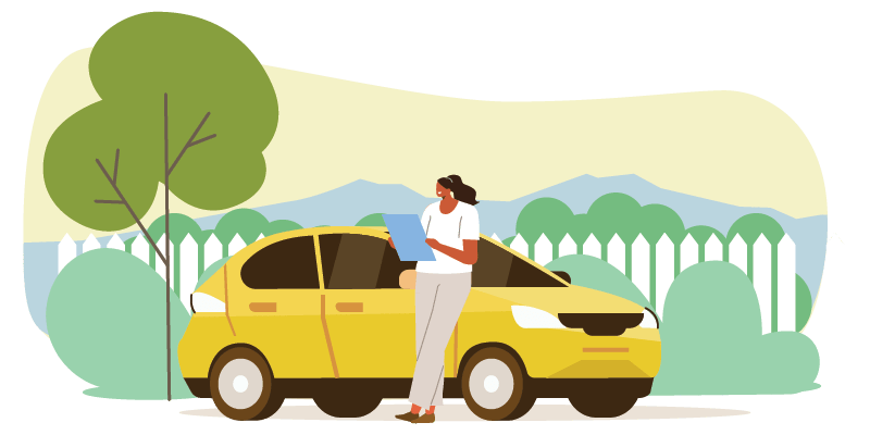 Auto illustration