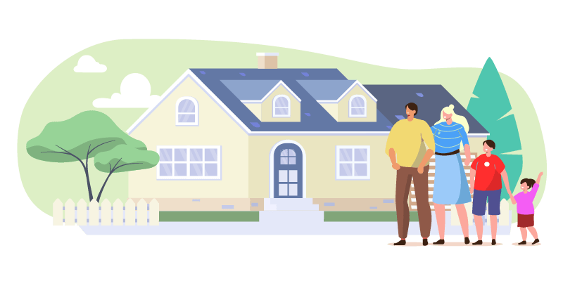 home illustration